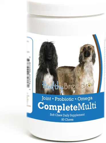 Vista 283 de Healthy Breeds Affenpinscher todo en uno multivitamínico suave masticable 60