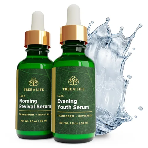 Vista 8 de Tree of Life - Suero facial para el cuidado de la piel, sueros hidratantes, antienvejecimiento, cuidado de la piel para iluminar las manchas