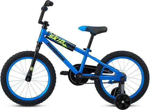 Vista 3 de Mongoose Bicicleta para niños Skid Azul