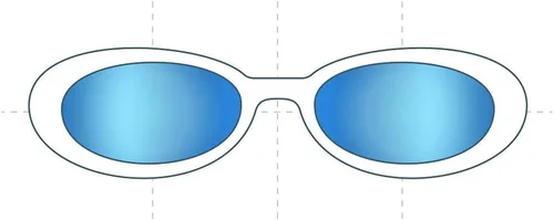 Vista 2 de Sunglass Fix Lentes de repuesto POC Do Flow Compatible con marcos POC DO Do Flow de 2.480in