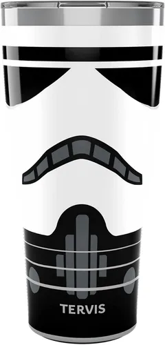 Vista 10 de Tervis Traveler - Vaso aislado de triple pared con detalle del casco de Star Wars mantiene las bebidas frías y calientes, 20 onzas, acero inoxidable
