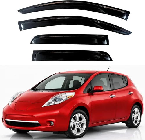Vista 176 de KPY Moldura deflectora de viento con protección contra la lluvia compatible con Mazda CX-3 2016-2021 (CX3), 4 unidades, para ventana lateral
