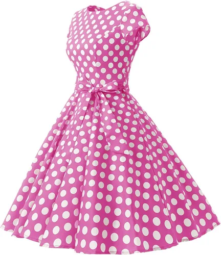 Vista 78 de Dressystar - Vestidos clásicos de fiesta con mangas casquillo, estilo Rockabilly y retro de la década de 1950