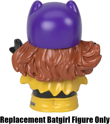Vista 3 de Pieza de repuesto para Fisher-Price Little People DC Super Friends - GMJ14 ~ Figura de repuesto de Batgirl