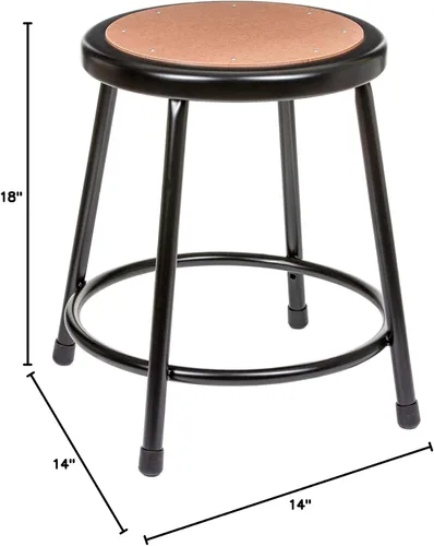 Vista 11 de OEF Furnishings OEF6218-10/2 Taburete redondo multiusos de grado comercial prémium