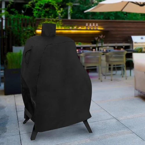 Vista 5 de Stanbroil Cubierta para parrilla Dyna Glo Smoker Modelo DGO1176BDC-D Premium Vertical Offset Charcoal Smoker