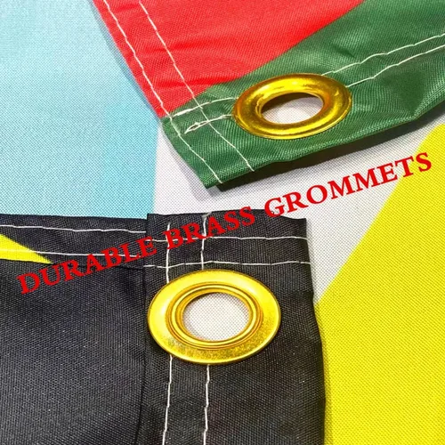 Vista 6 de Prueba eso en una bandera de ciudad pequeña de 2 x 3 pies para interiores y exteriores, color vivo, doble costura en el borde, banderas con ojales