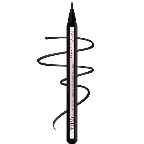 Vista 9 de MAYBELLINE New York Hyper Easy Liquid Pen No-Skip Delineador de ojos impermeable, acabado satinado, marrón oscuro MARRÓN PITCH