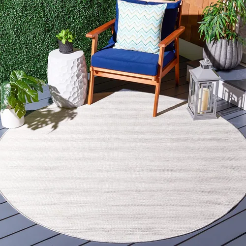 Vista 51 de SAFAVIEH Hampton Collection - Alfombra lavable para exteriores de 2 x 9 pies, color marfil y gris, no desprende pelusa y fácil de limpiar, ideal