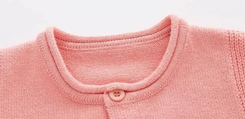 Vista 3 de Chaleco unisex para bebé, chaleco de punto suave de algodón con cuello en V, chaleco sin leveeless