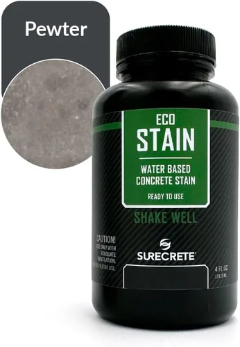 Vista 20 de Surecrete Eco Stain - Tinte a base de agua para hormigón, probador de 4 onzas, nogal