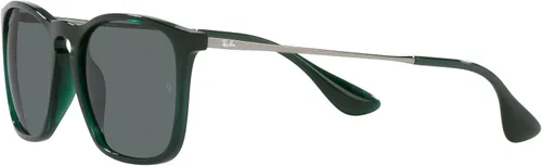 Vista 6 de Ray-Ban Rb4187f Chris Low Bridge Fit Gafas de sol cuadradas