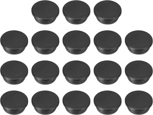 Vista 56 de MECCANIXITY - Tapones de silicona en forma de T (26mm, 1 pulgada de diámetro), color negro