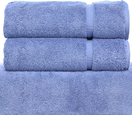 Vista 73 de Colección Luxury Hotel & Spa Altamente Absorbente, Secado Rápido 100% Algodón Turco 700 GSM, Toalla Eco Amigable, para Baño Borde Dobby Toalla