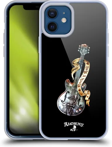 Vista 50 de Head Case Designs Funda de gel con licencia oficial de Alchemy Gothic 13 Dagger Illustration [protección de grado militar] compatible con Apple