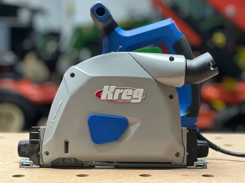Vista 2 de ToolCurve Cubierta antipolvo para árbol compatible con sierra de pista Kreg ACS