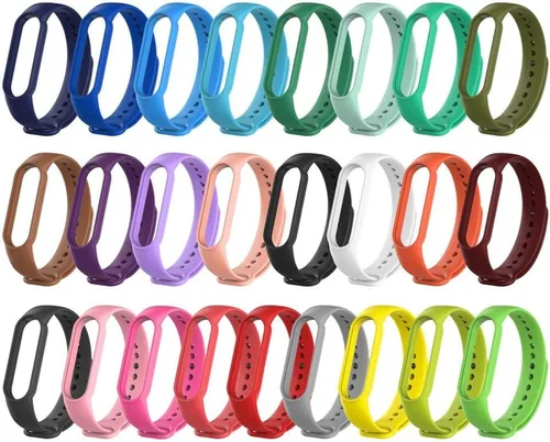 Vista 10 de Senter Banda de repuesto de correa de reloj de silicona suave para Xiaomi Mi Band 5 y Mi Band 6 Smart Watch