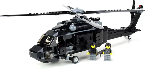 Vista 2 de Battle Brick Helicóptero de transporte del ejérc