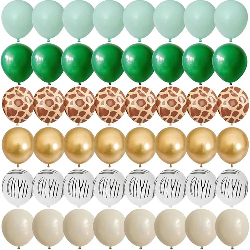 Vista 16 de Globos negros y dorados de graduación con globos de aluminio de graduación, globos metálicos de color negro, blanco, arena, beige, dorado