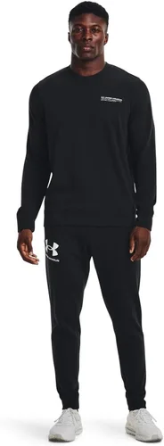 Vista 4 de Under Armour Cuello redondo con logotipo Rival Terry para hombre