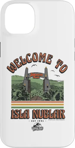 Vista 15 de Funda para iPhone 12 mini Jurassic Park Welcome to Isla Nublar