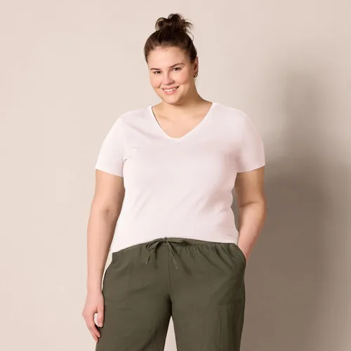 Vista 405 de Amazon Essentials Women's Regular-Fit Short-Sleeve Crewneck T-Shirt
