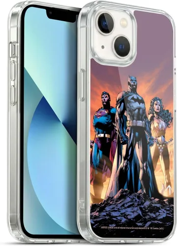 Vista 106 de Head Case Designs Funda de gel con licencia oficial de la Liga de la Justicia DC Comics #10 Darkseid War Comic Book Cover