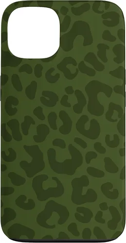 Vista 7 de Olive Military Green Cheetah Leopard Print Animal Skin Case for iPhone 17