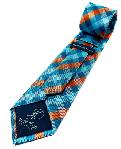 Vista 3 de Corbatas de diamante para hombre corbata tejida corbata para hombre de Scott Allan