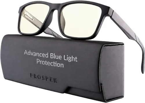 Vista 7 de Prospek Gafas de bloqueo de luz azul para hombres y mujeres, lectores de computadora