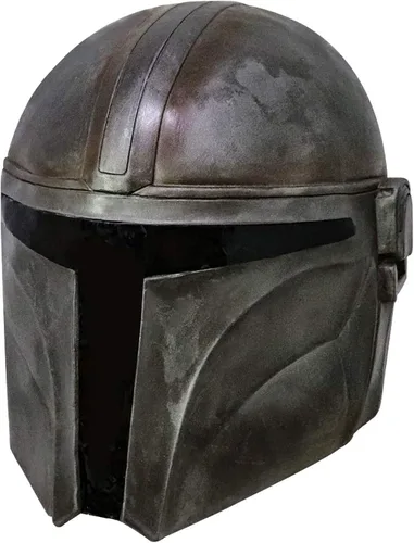 Vista 8 de nezababy SW - Disfraz de mandaloriano para niños, cosplay, casco Boba Fett, traje de fiesta de Halloween de 4 a 10 años