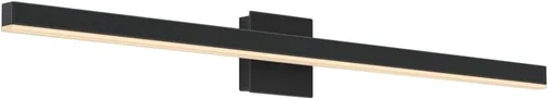 Vista 8 de Aipsun - Lámpara LED para baño moderna, color negro