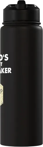 Vista 2 de Okayest Mead Maker Meadmaking Mead Homebrew Brewer Men's Stainless Steel Insulated Water Bottle