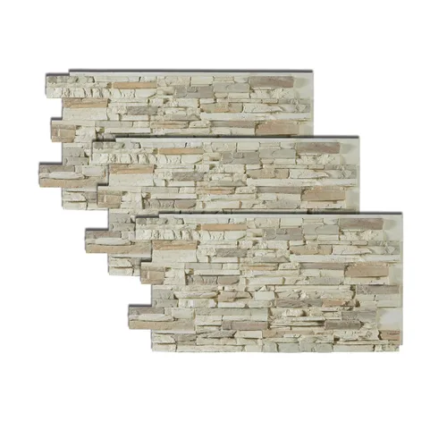 Vista 49 de AZ Faux Paneles de revestimiento de pared de poliuretano de alta densidad para decoración interior y exterior Panel de revestimiento de piedra