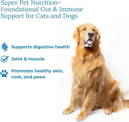 Vista 5 de Nutrición para mascotas aprobada por veterinarios, para perros y gatos, calostro bovino liposomal, rico en inmunoglobulinas (25%+), apoyo