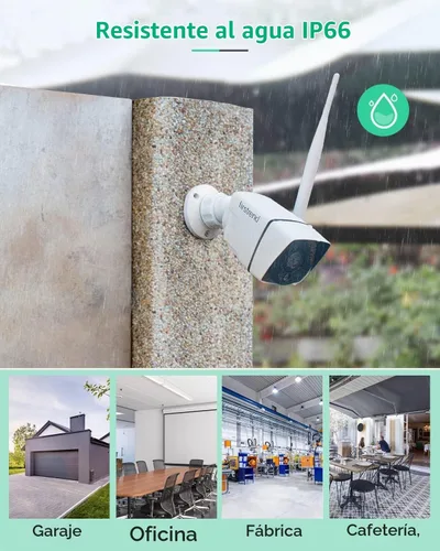 Vista 5 de Nuevo sistema de cámara de seguridad inalámbrica firstrend 3K 5MP 2026