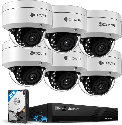 Vista 14 de Sistema de cámara de seguridad PoE 4COVR con disco duro de 2 TB, LY54AX5M0804