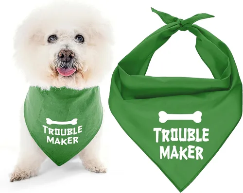 Vista 12 de Parisian Pet Bandanas naranjas para perros – Bandana ajustable para cachorros – Accesorios para perros para niños y niñas – Pañuelo para perros Best