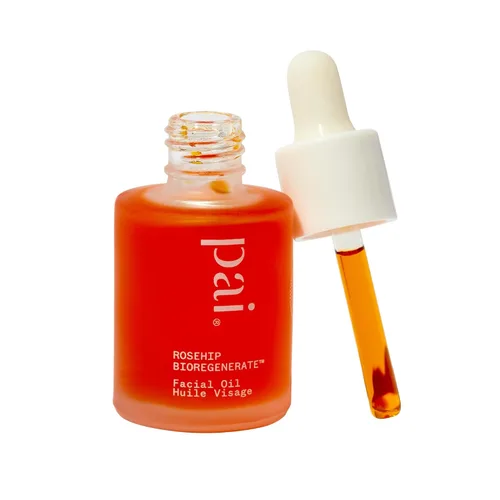 Vista 2 de PAI SKINCARE - Aceite facial universal BioRegenerate de rosa mosqueta orgánica Natural, vegano, cuidado de la piel sensible (0.34 fl oz 10 mL)