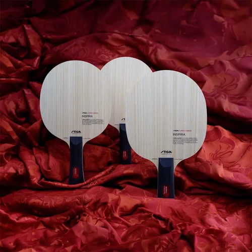 Vista 7 de STIGA Inspira - Cuchilla de tenis de mesa híbrida de carbono, cuchilla profesional ofensiva con máximo control y potencia