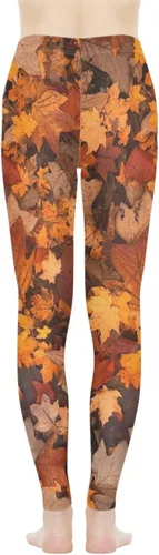 Vista 3 de PZZ BEACH Leggings de yoga de cintura alta, pantalones deportivos largos para acondicionamiento físico con patrón novedoso