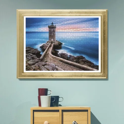 Vista 4 de Clementoni El Faro Puzzle (1000 Piezas) Multi, 27 1/5" x 19 2/3
