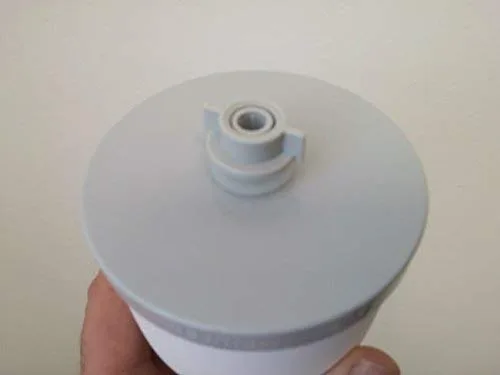 Vista 4 de Kit de filtro de agua de cubo de cerámica con carbón activado