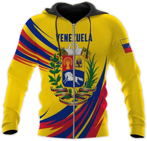 Vista 7 de Royal Fight - Camisas personalizadas de Venezuela con escudo de armas de Venezuela, camisas de bandera de Venezuela para hombres y mujeres