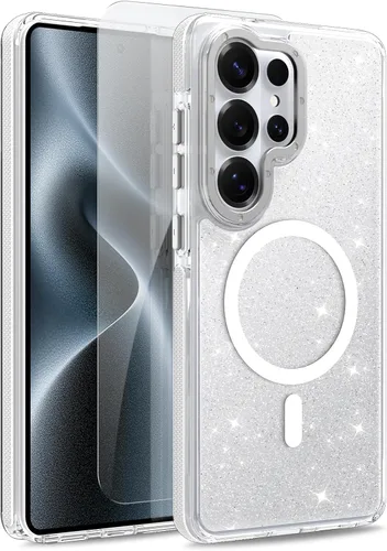 Vista 219 de Funda magnética para Google Pixel 10 Pro XL [compatible con Magsafe] [bonito diseño fluorescente de moda] a prueba de golpes, delgada, translúcida