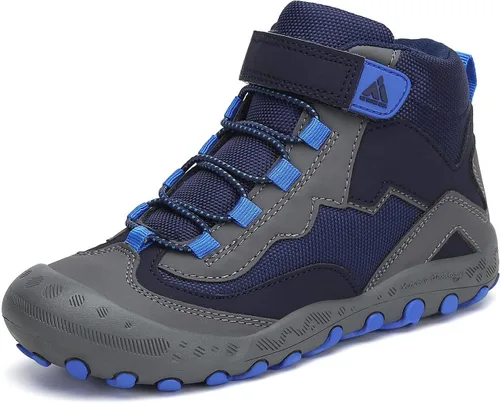 Vista 55 de Mishansha Botas de Senderismo para Niños Pequeños Niñas Niños Zapatos de Senderismo Resistentes al Agua Anti-Colisión Antideslizantes Atléticas