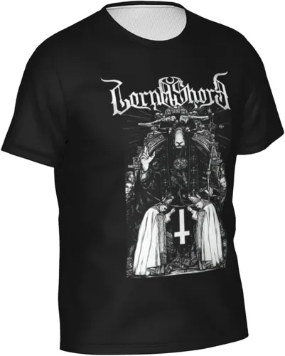 Vista 3 de Lorna Shore T Shirt Man's Summer Tee Casual Short Sleeve 3D Print Tops