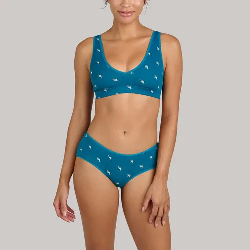 Vista 4 de MeUndies Hipster de algodón elástico para mujer - Bragas cómodas - Tela exclusiva de Tienda