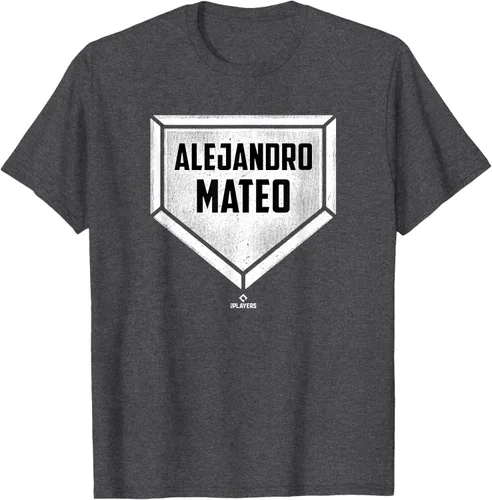 Vista 10 de Home Plate Gameday Alejandro Mateo Prospect Baseball Fan T-Shirt