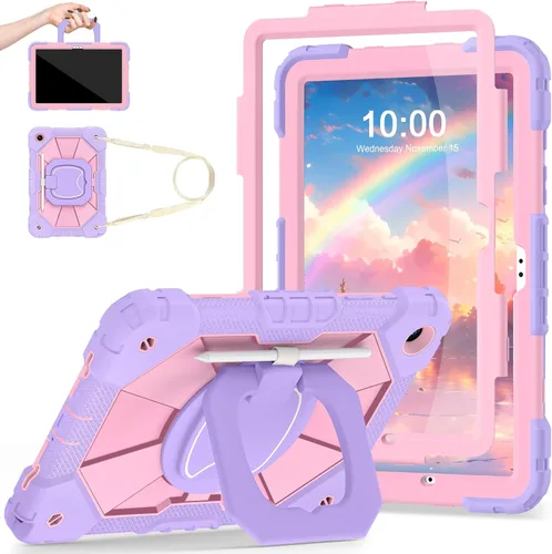 Vista 19 de Auizotl Funda para Samsung Galaxy Tab A9+/A9 Plus de 11 pulgadas (SM-X210/X216/X218) con protector de pantalla/soporte giratorio/soporte